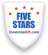 5 stars award download 25