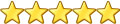 5 stars award