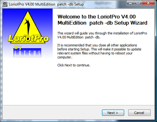 loriotpro update