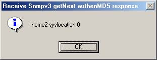 snmp v3 authentication