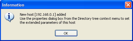 network object added