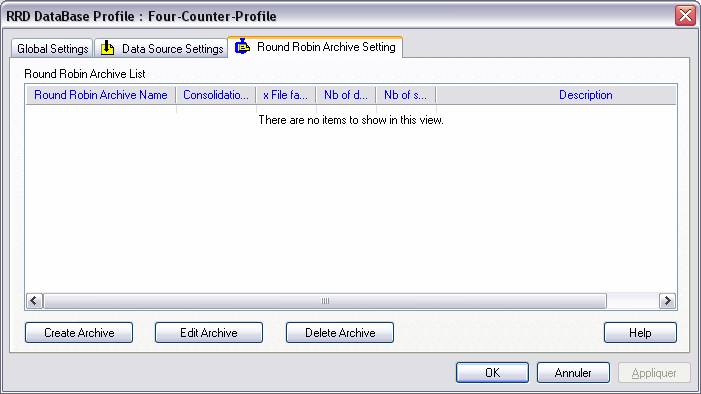 rrd archive list