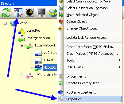 loriotpro host properties
