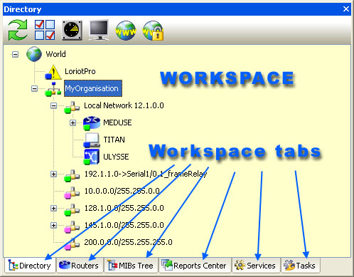 workspace tabs