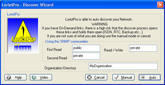 snmp discover