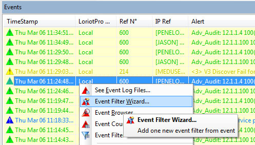 invoke wizard filter