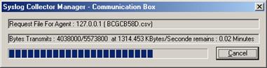syslog request