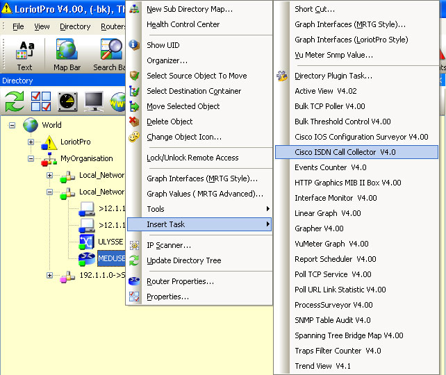 launching cisco isdn call collector
