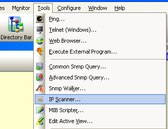 IP SNMP discover scanner