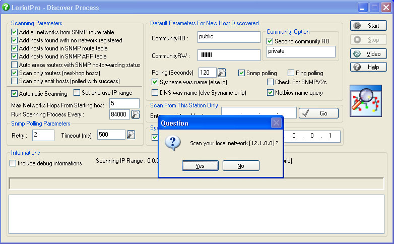 snmp scan