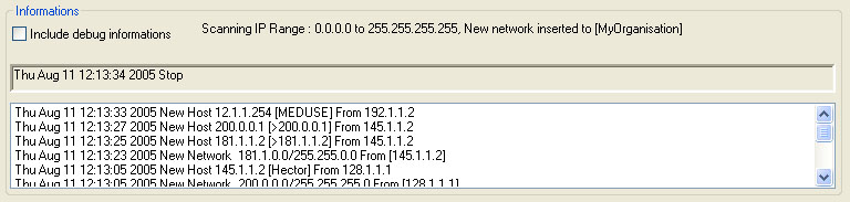 scan log