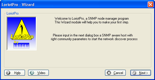 network discover wizard