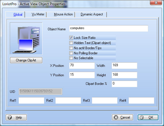 Propriétés globales