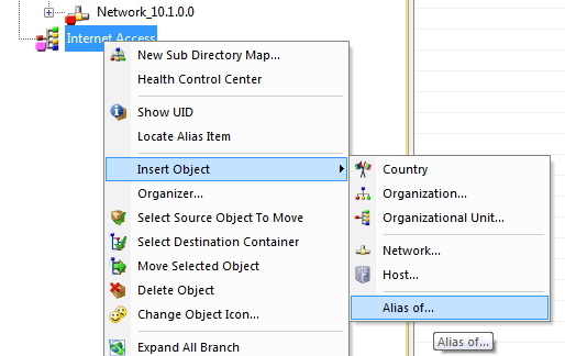 Insert Alias Object in LoriotPro Directory