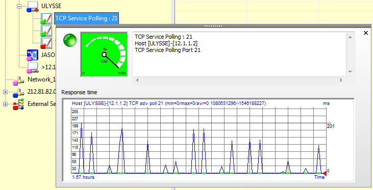 Advanced TCP audit polling