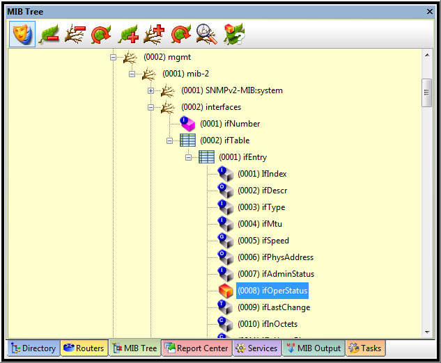 Snmp bulk threshold control